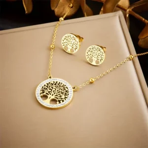 Collier et Boucles d'Oreilles