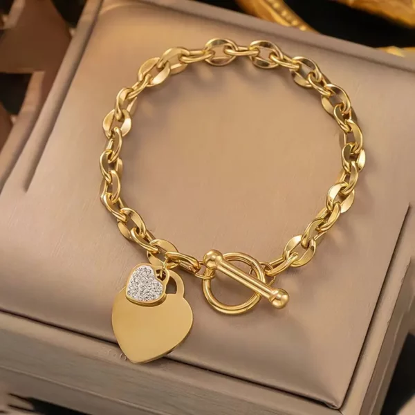 Bracelet Chic en Acier Titane