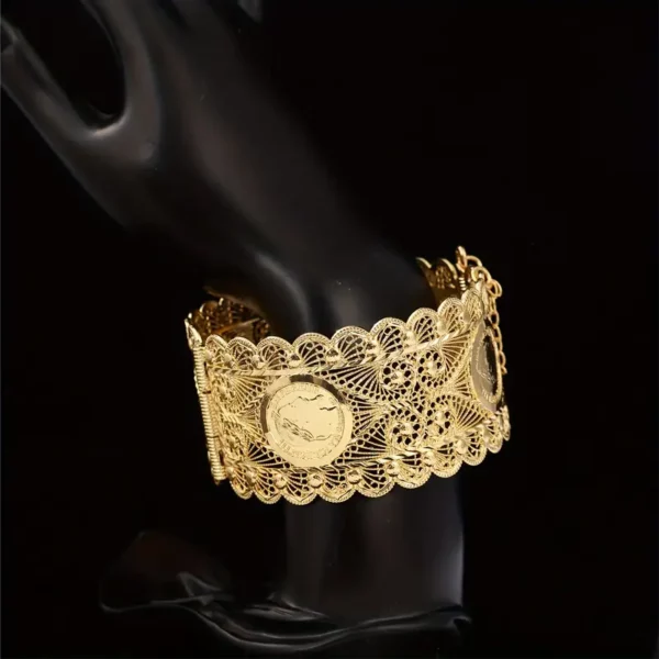 Bracelet pour femmes plaqué or – Image 2