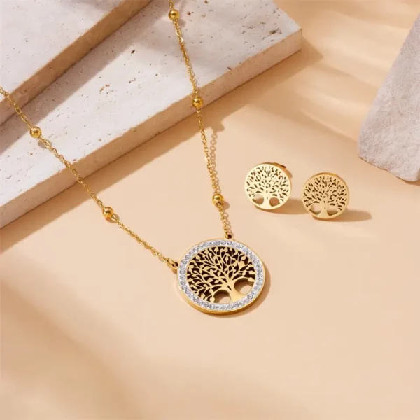 Collier et Boucles d'Oreilles – Image 3