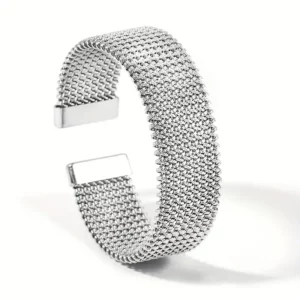 Bracelet en acier inoxydable plaqué or 18K
