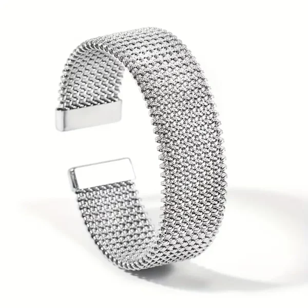 Bracelet en acier inoxydable plaqué or 18K