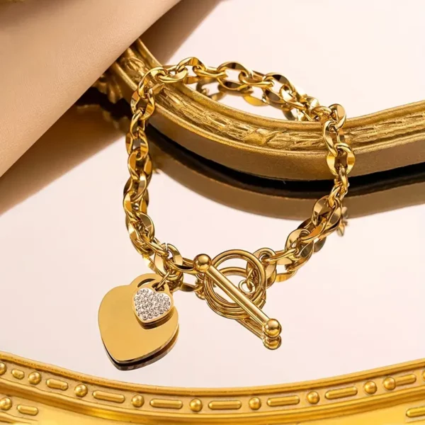 Bracelet Chic en Acier Titane – Image 3